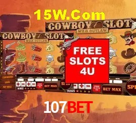 Slots com jackpots e giros grátis na 107Bet