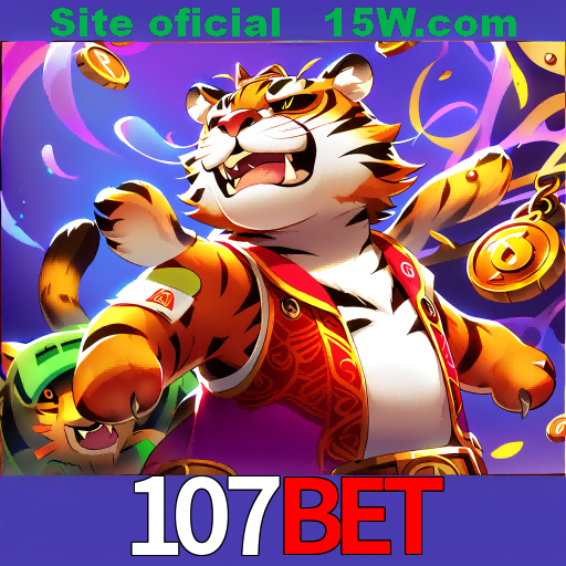 Imagem promocional da 107Bet mostrando a plataforma e suas vantagens